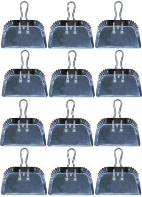 Quickie  428 17'' Oversize Heavy Duty Aluminum Dust Pan - Quantity 12