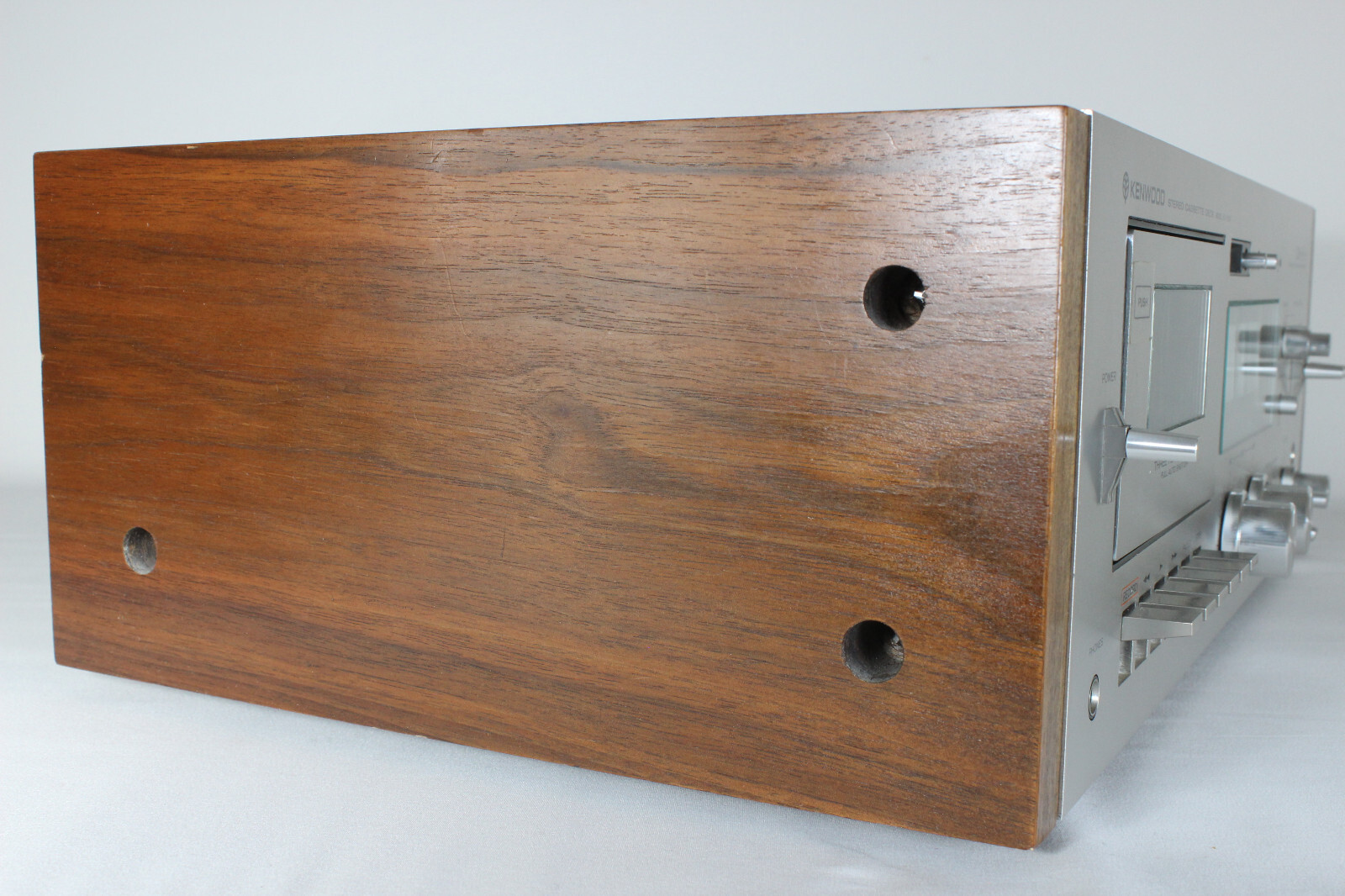 Kenwood KX1030 Cassette Deck With Wooden Sides. eBay