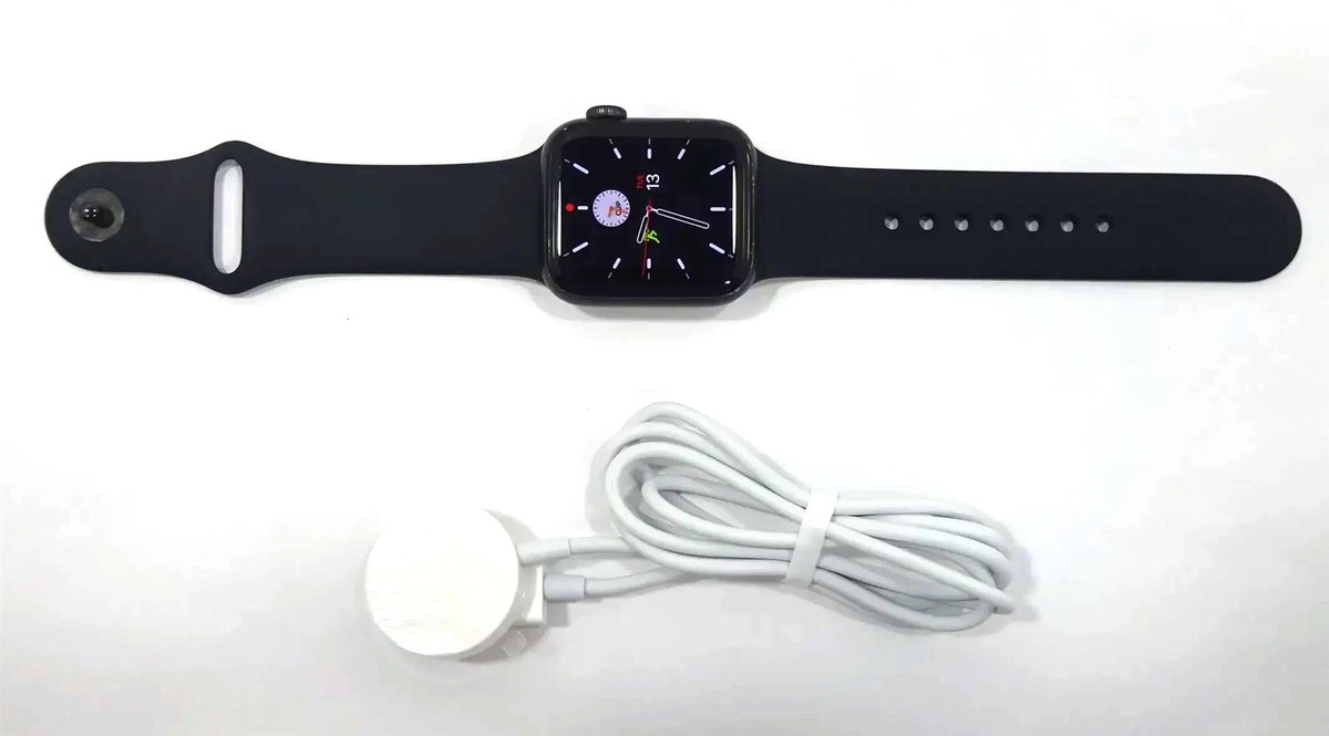APPLE Watch Series 6 GPS - 40MM Aluminum Case A2291 - Black | eBay