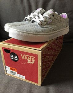 tênis vans atwood canvas cinza