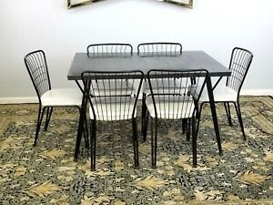Grass Warehouse Vintage Formica Table, What Height Chair For 29 Inch Table