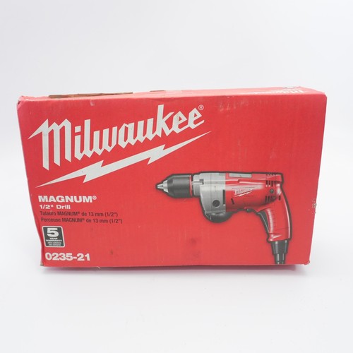 NEW Milwaukee 1/2" Corded Magnum Drill Driver Holeshooter 0235-21