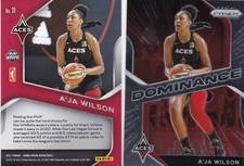 2021 WNBA Panini Prizm Dominance #11 A'Ja Wilson - Las Vegas Aces