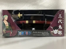 ONE PIECE Paper Knife SANDAI KITETSU Roronoa Zoro ***SHIP FROM USA***