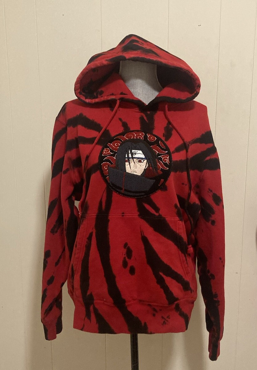 Tie Dye Hoodie Hypland Naruto Hoodie Hypland Sweatshirt Small
