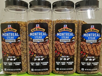 McCormick Grill Mates Montreal Steak Seasoning (29 oz.),  '' 4- pack ''