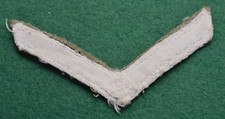 British Army / Marines ~ L/Cpl Stripe ~ White ~ Lance Corporal