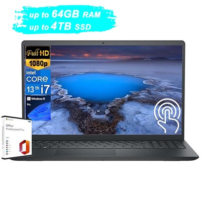 Dell Inspiron 15 3530 15.6 Touch Laptop 10Core i7-1355U UpTo 64GB,4TB+OFP21+W11P