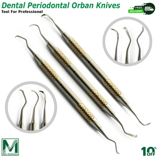 Dental Oral Surgery Instruments Extraction Elevators Periodontal Tools Kit Set - Picture 10 of 11