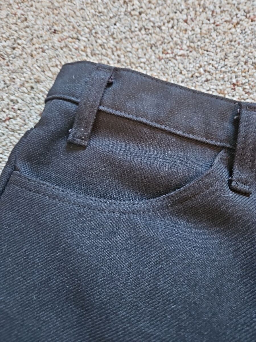 VTG Levis 100 Percent Polyester Pants Mens 36 X 28 Black VTG Levis 100 Percent Polyester Pants Mens 36 X 28 Black