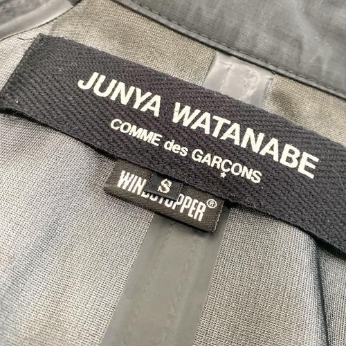 Junya Watanabe Comme des Garcons Trench Coat Raincoat Black size S used 2505SM - Picture 10 of 10