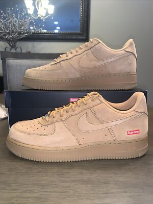 Supreme × Nike Air Force 1 Low wheat Nike Air Force 1 Low SP Supreme Wheat Men's - DN1555-200 - US