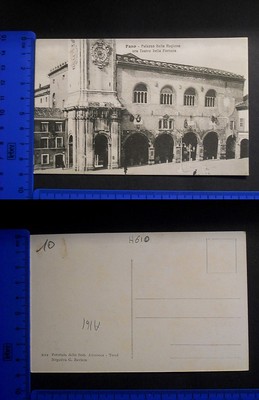 FANO (PU) - VIEW OF THE PALACE OF REASON NOW THEATER OF FORTUNE -21652