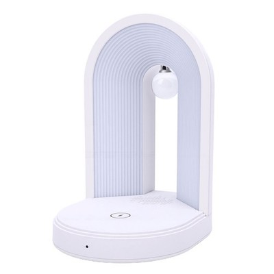 3 In 1 Night Light Bluetooth Speaker Phone Wireless Charger Touch Table Lam GBBX
