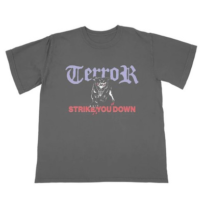 New!! TERROR, Terrorhardcore ''STRIKE YOU DOWN'' Tee Reprint