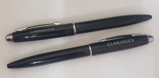 CLARIDGE’S London 5* Luxury Hotel Ballpoint Pen. Black