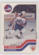 1983-84 Vachon Cakes Morris Lukowich #129 0t5