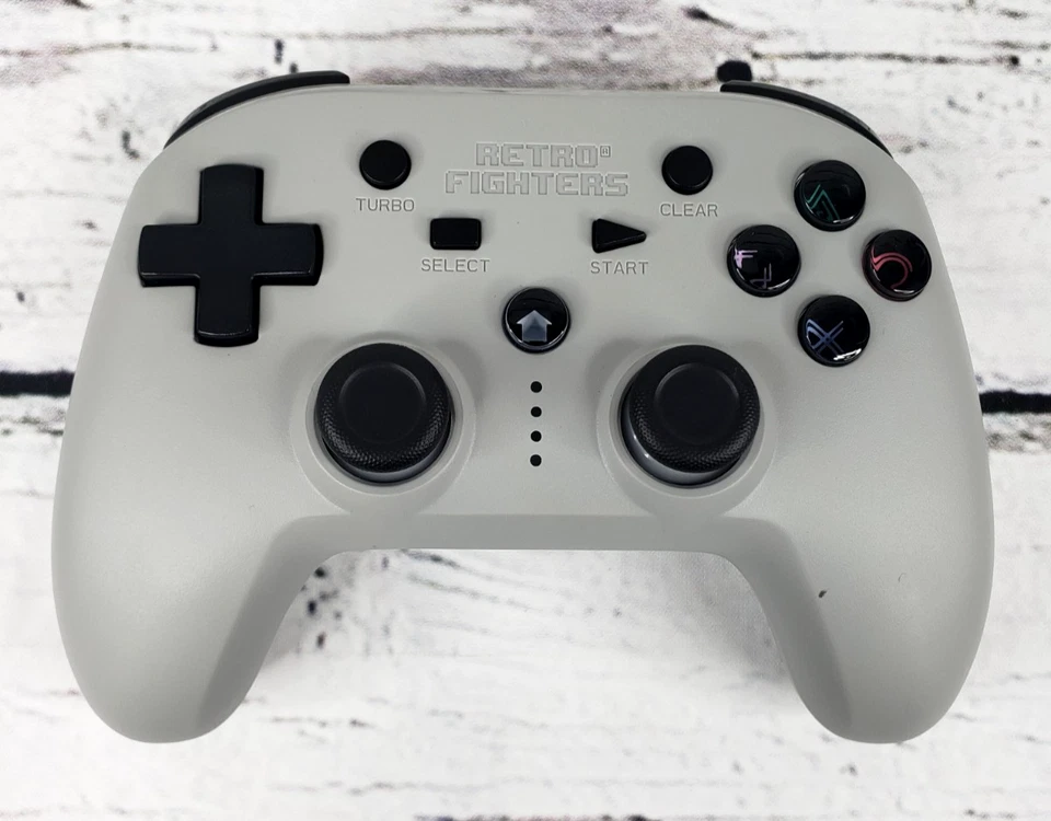 Retro Fighters Defender Wireless Gamepad Controller PS1 PS2 PS3 - Grey - Image 3 of 4