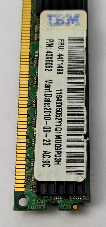 4GB DDR3 ECC Registered RAM PC3-10600R 1333MHz RDIMM Micron MT36JDZS51272PZ - Image 4 of 4