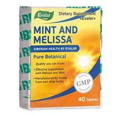 Evalar Melissa Mint Siberian Herbs Relaksozan 40 Tabs
