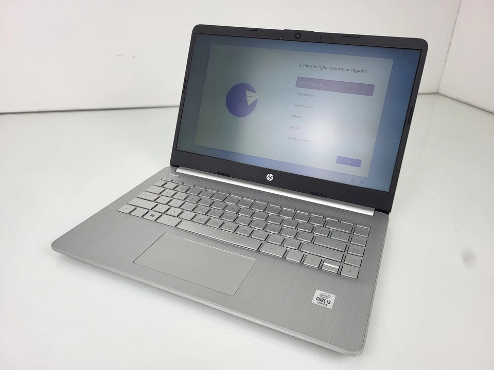 HP 14S-DQ1XXX 14 in Laptop i3-1005G1 1.20 GHz 8GB 128 GB SSD Windows 11 Pro - Image 3 of 4