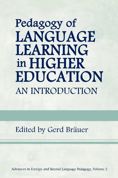 Gerd Br?Uer | Pedagogy Of Language Learning In Higher Education | Taschenbuch-image