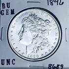 1896 BU GEM MORGAN SILVER DOLLAR UNC MS+++ U.S. MINT RARE COIN 8689