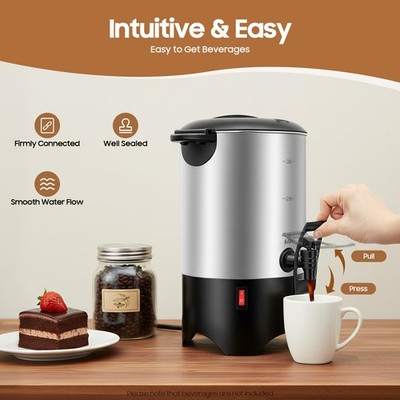 Modern Coffee Percolator 30 Cup Commercial Large Capacity Urn 5.2L/175Oz  1000w | eBay