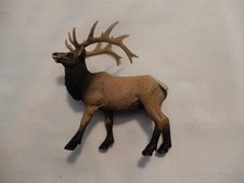 Safari Ltd Elk Bull Deer Figure North American 12 Pointer Antlers Animal 2013
