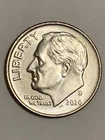 2020-D Roosevelt Dime 10 Cent Coin.