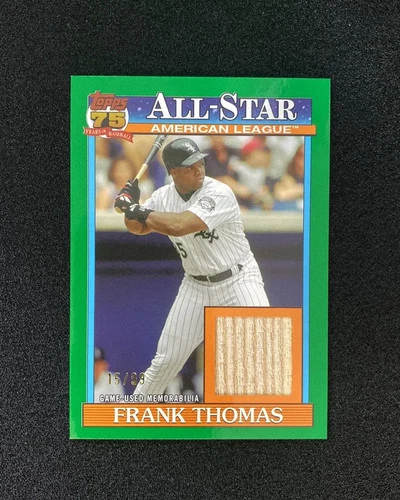 2026 Topps Series 1 Frank Thomas Green (RAW)