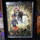 Chase Brown Autographed Cincinnati Bengals Fanatics Emanate #/50