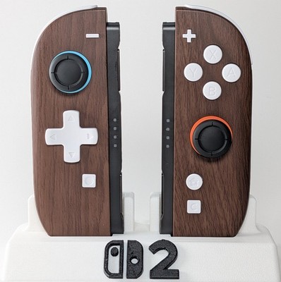 Custom Nintendo Switch 2 Joy-Cons Wood Joy Con