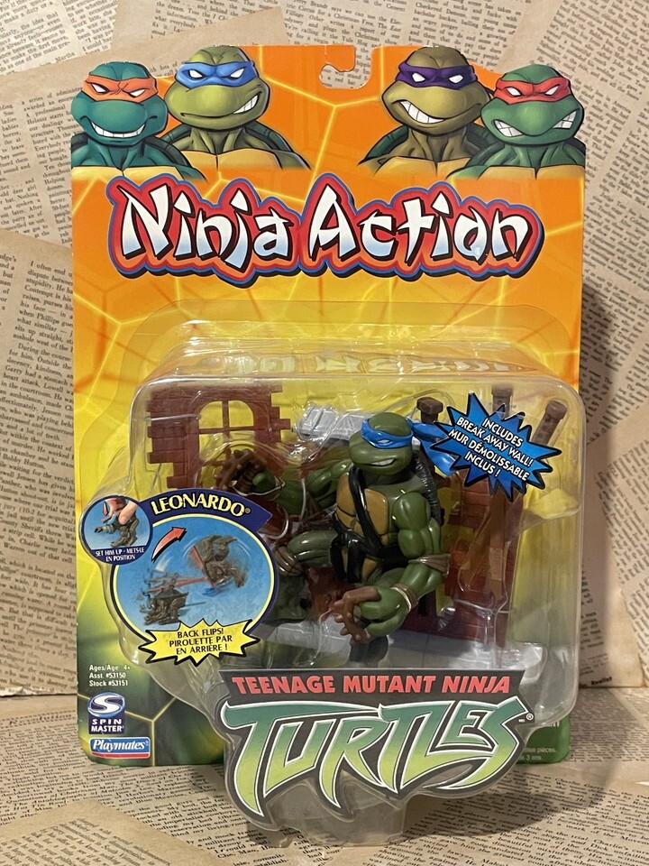 2004 Turtles Action Figure 4 Types Set TMNT Action Figure Set 2004 2004-turtles-action-figure-4-types-set-tmnt-action-figure-set-2004