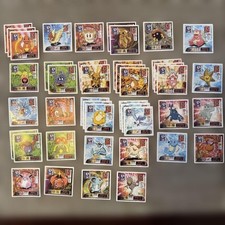 Amada Pocket Monsters Seal Stickers Set of 42 2000