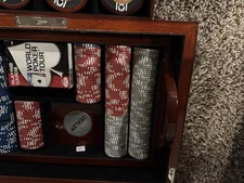 World Poker Tour Chip Set with Cards and Dealer Button