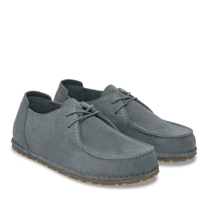 BIRKENSTOCK UTTI LACE BASALT GRAY REGULAR/WIDE WIDTH MEN
