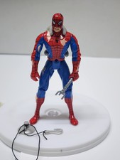 Spider-Man Animated Series BATTLE RAVAGED SPIDERMAN Figure - Marvel ToyBiz 1995