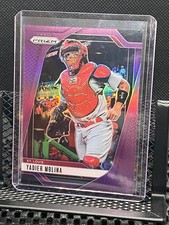 Yadier Molina 2025 Prizm Purple Prizm #139/149 - #101 Cardinals