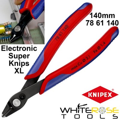 Knipex Electronic Super Knips XL 140mm Feindraht Seitenschneider Zange 78 61 140