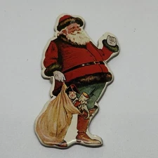 Vintage Merrimack Publishing Corp 1986 Die Cut Christmas Ornament