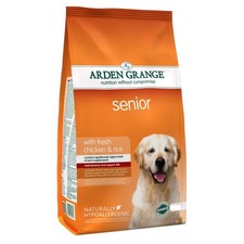Arden Grange Chicken & Rice Senior Dry Dog Food - 12kg 5.04 per kilo