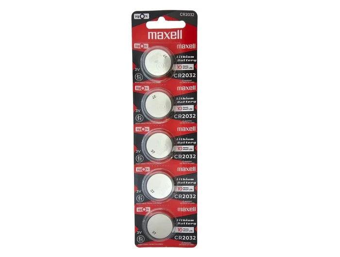 Maxell Battery CR 2032 Pack of 5