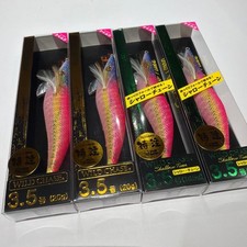 Squid Mania Wild Chase 3.5 Egi Set Bunny Peach Normal Shallow 4pcs