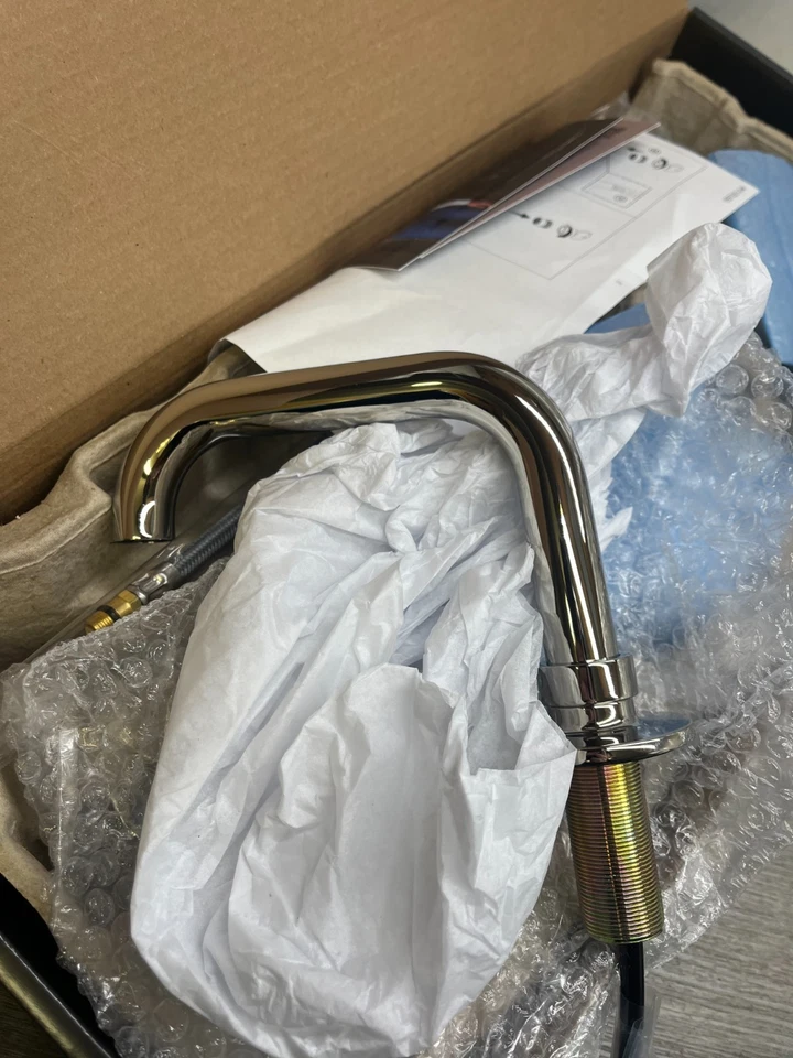 Kohler Castia K-35908-4-SN Widespread Bathroom Sink Faucet Polished Nickel - Image 3 of 4