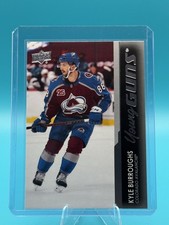 2021-22 Upper Deck Series 1 - Young Guns Kyle Burroughs #206 (RC)
