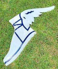 Vintage WHITE HUGE Porcelain Goodyear Wingfoot Flying Shoe Sign Advertising Gas 