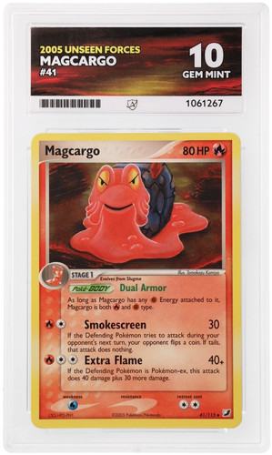 Magcargo graded ACE 10 for sale on eBay
