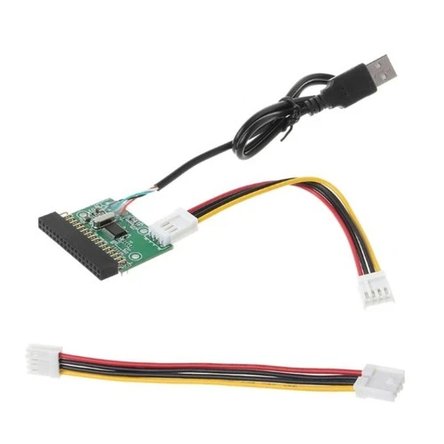 Floppy Drive To USB Adapter Board With Power Cable 1.44MB 3.5inch USB Cable