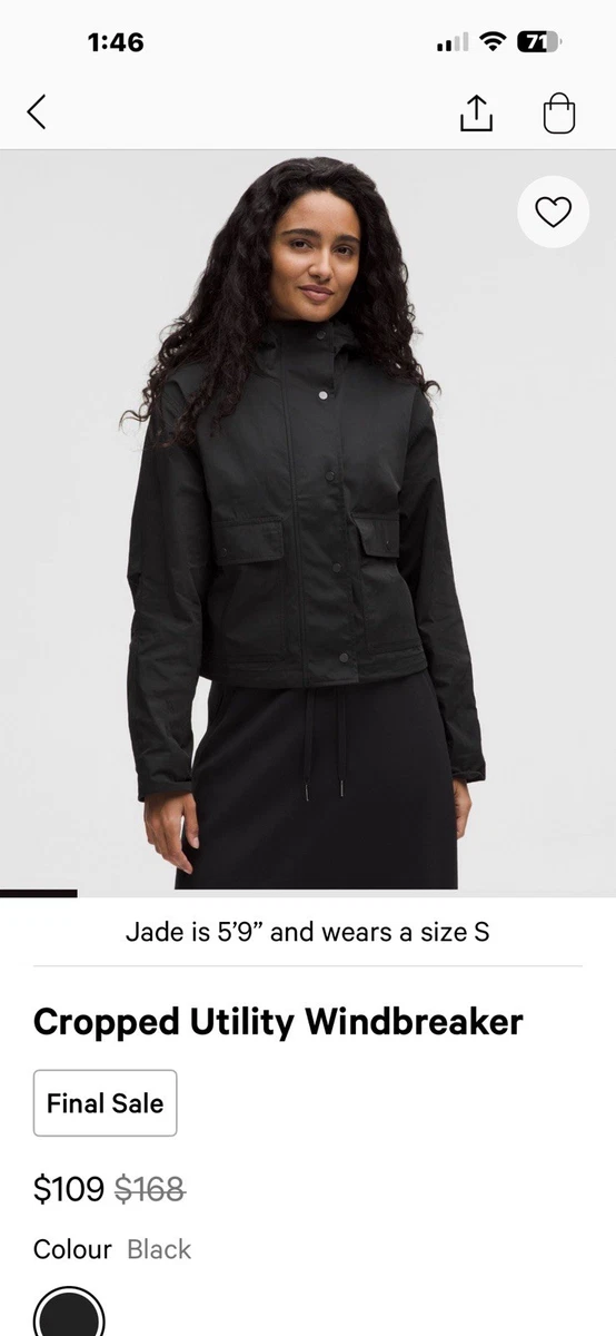 Lululemon Black Activewear Jackets for Women for sale | eBay